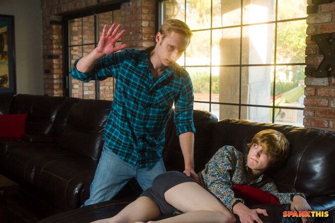 Max Carter spanks Jamie Ray