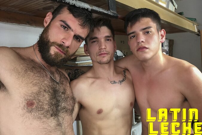 Nice Latin guys pleasing cocks