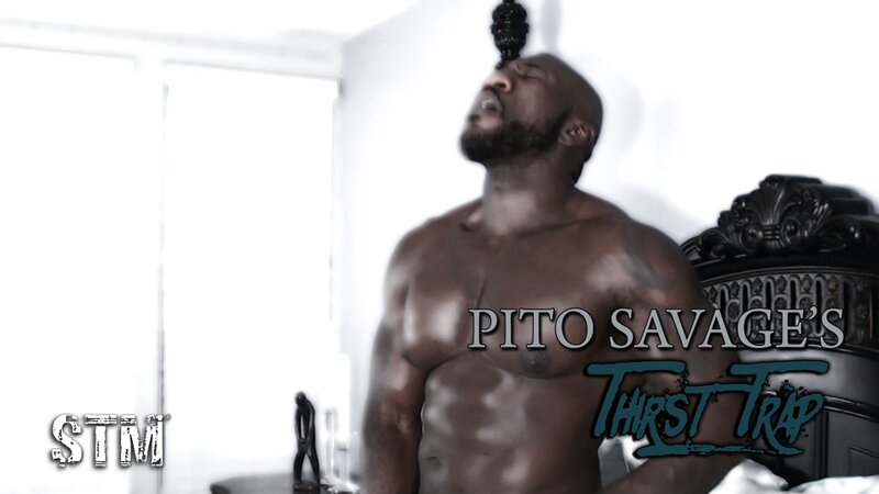 Pito Savage plays with his big dick