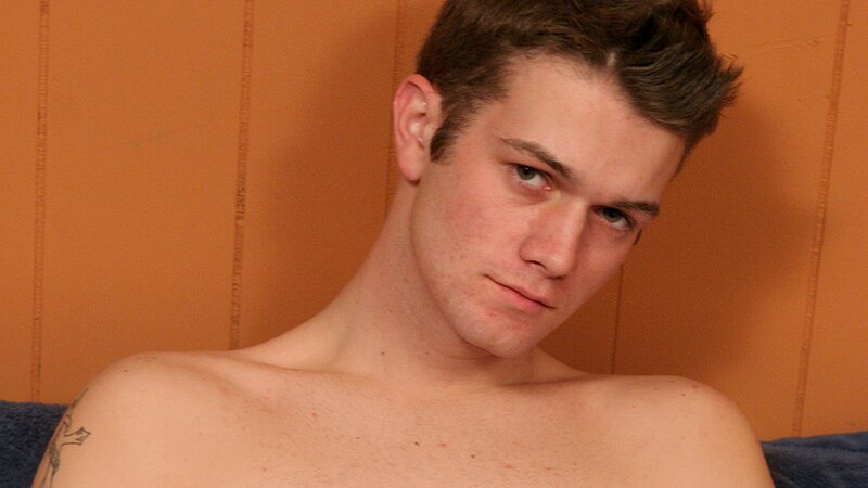 Bryce Corbin jerks off in his black boxerbriefs and unloads