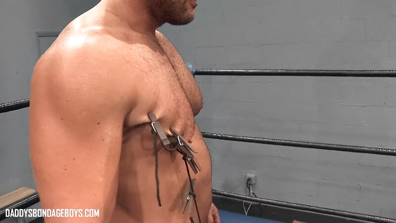 Jessie Balboa gets tied up by Colin Steele in a gym