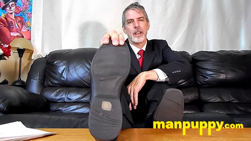 Richard Lennox gets you hard while raging in his suit and dark socks