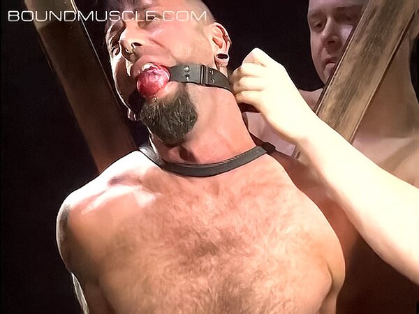 Franco Dax endures intense nipple torture and whipping at Rex Knight hands